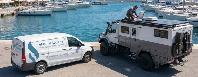 eMarine Systems Service vor Ort